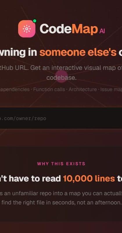 CodeMap AI — portrait