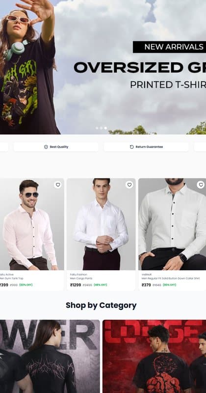 E-Commerce Platform — portrait